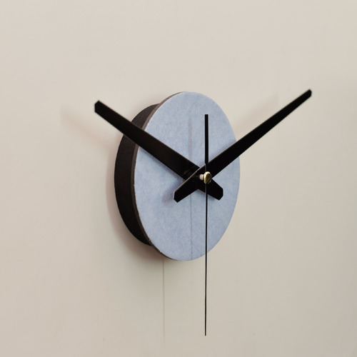 무소음무브먼트 DIY벽시계 시계부분 -파스텔블루